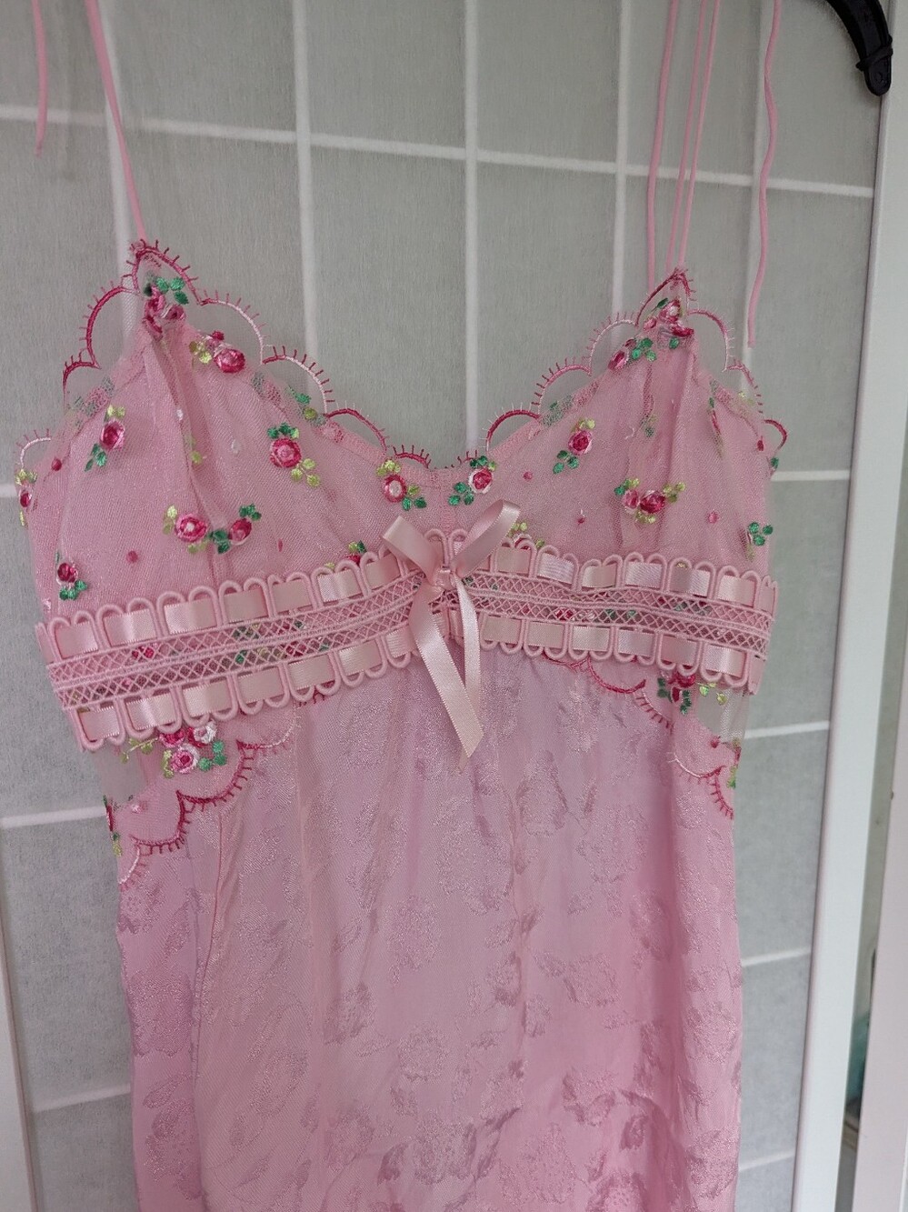 For Love And Lemons Pink Slip Dress Small - Picture 2 of 4